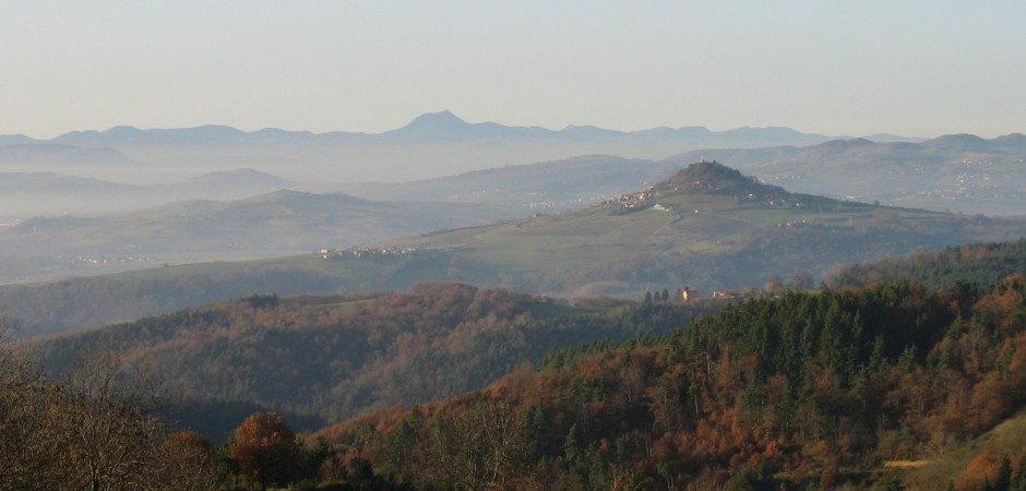 Châine des Puys since Livradois © OT Issoire