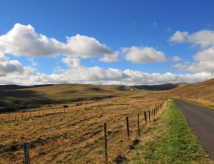 Road of Cézallier, Anzat-le-luguet, Auvergne