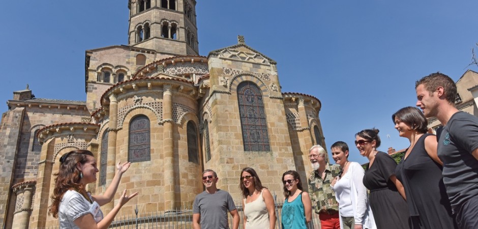 Saint-Austremoine abbey church © J. Damase, OT Pays d'Issoire