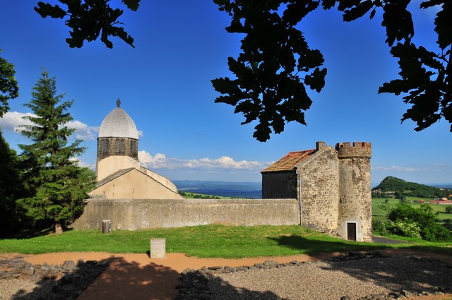 Romanesque church Notre-Dame de Ronzières