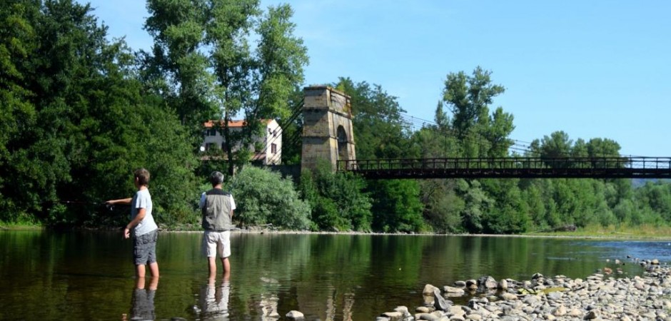 Fishing on Allier river@OT Pays d'Issoire