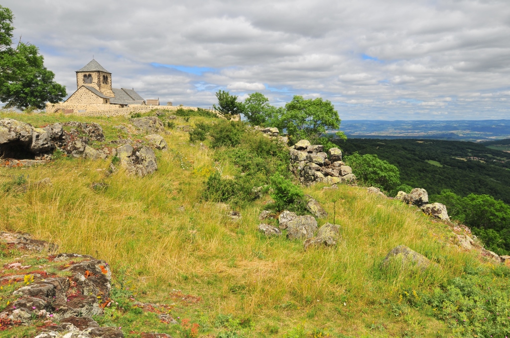 hillside chapel, Dauzat-sur-Vodable, Auvergne