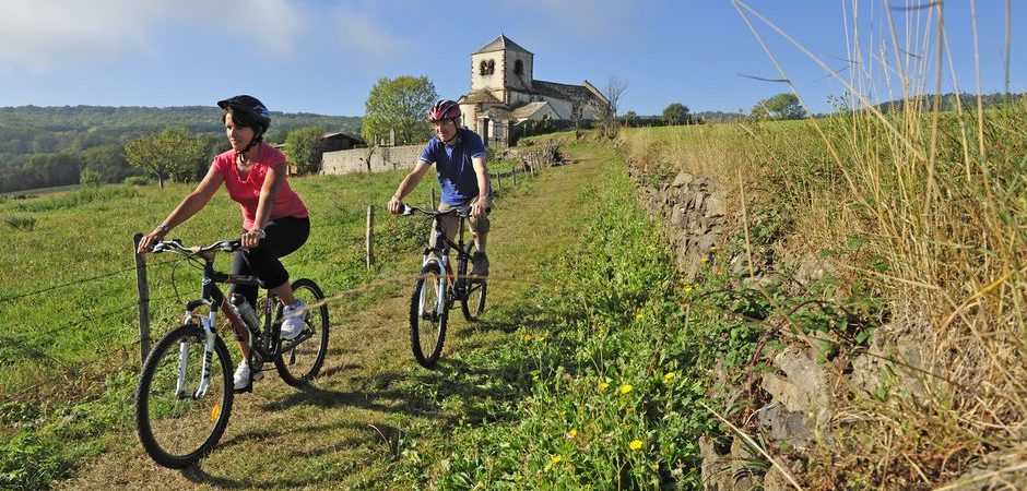 VTT autour de Colamine-sous-Vodable ©J. Damase, ADDT63