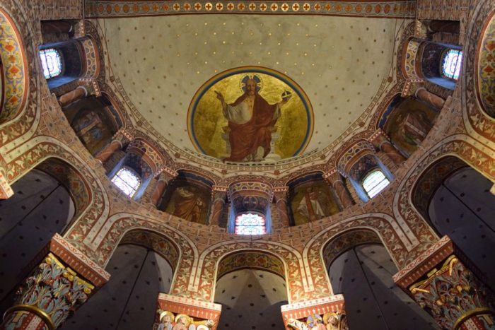 églises romanes majeures de basse-auvergne, choeur de l'abbatiale Saint-Austremoine, Issoire