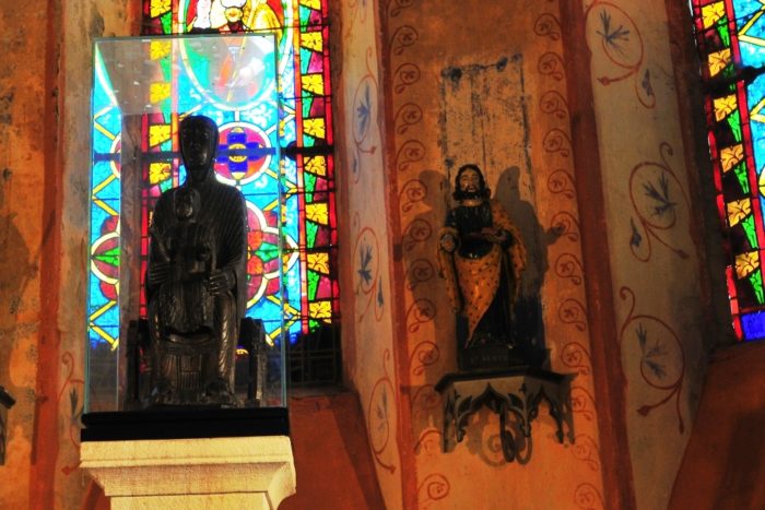 La vierge noire de St-Gervazy, Puy-de-Dôme, Auvergne