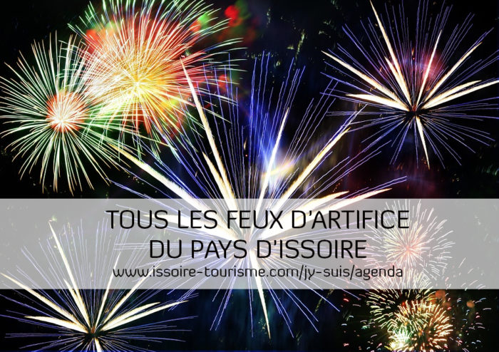 14 juillet : où et quand voir un feu d'artifice dans le Pays d'Issoire?