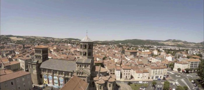 abbatiale vu en drone 2015