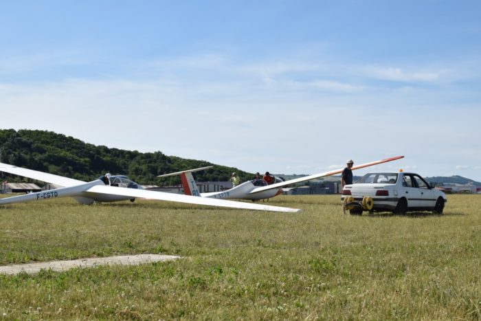 piste de décollage planeurs vol à voile issoire