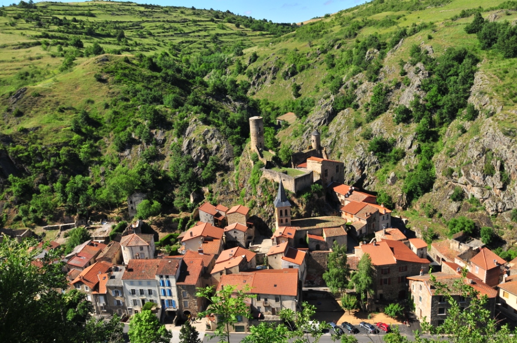 Saint-Floret vu de haut @Norbert Dutranoy