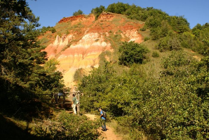 sentier découverte vallée des Saints à Boudes