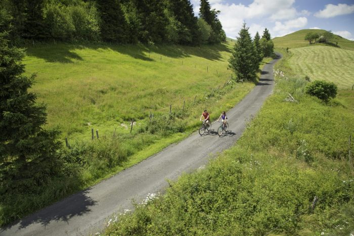 VTT en Cézallier