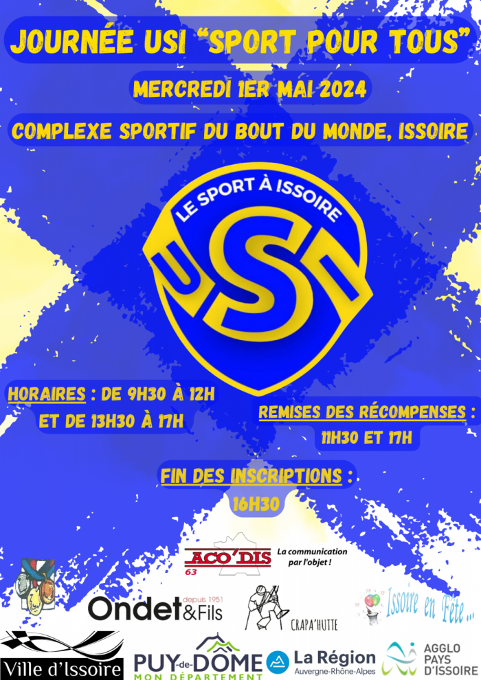 Affiche journée « Sport pour tous »