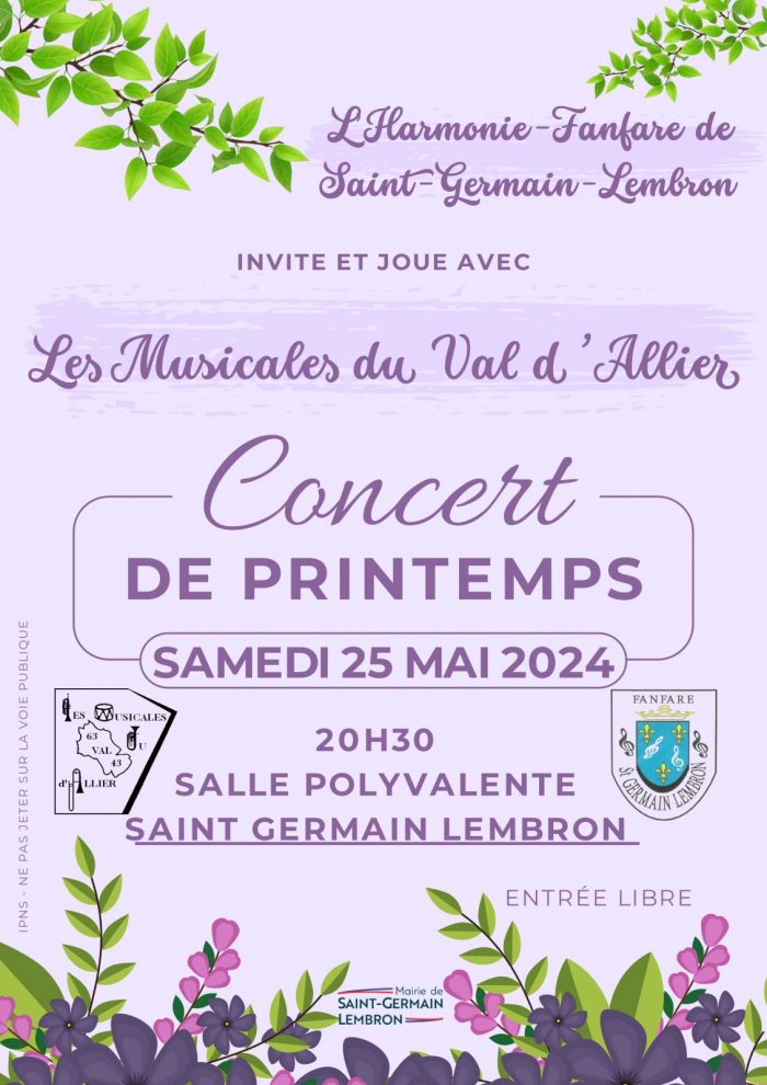 Affiche Concert 2024