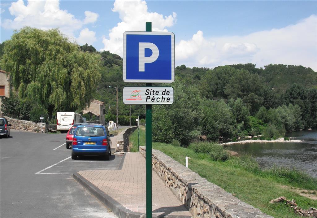 COUDES Parcours peche quais allier